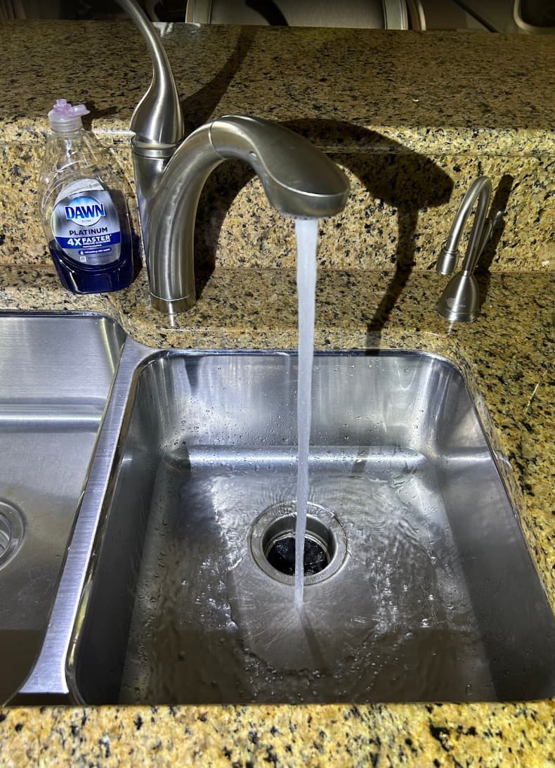 Plumbing — sink check